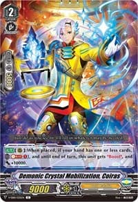 Demonic Crystal Mobilization, Coiras - V-EB10: The Mysterious Fortune - Cardfight Vanguard card