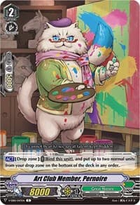 Art Club Member, Pernoire - V-EB10: The Mysterious Fortune - Cardfight Vanguard card
