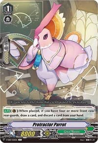 Protractor Parrot - V-EB10: The Mysterious Fortune - Cardfight Vanguard card