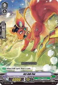 Jet-ink Fox - V-EB10: The Mysterious Fortune - Cardfight Vanguard card