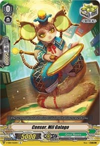 Censor, Mil Galago - V-EB10: The Mysterious Fortune - Cardfight Vanguard card
