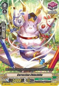 Correction Chinchilla - V-EB10: The Mysterious Fortune - Cardfight Vanguard card