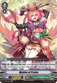 Maiden of Protea - V-EB10: The Mysterious Fortune - Cardfight Vanguard card
