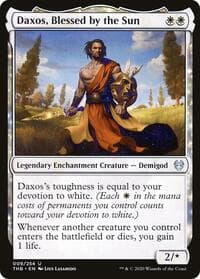 Daxos, Blessed by the Sun - Theros Beyond Death - Magic: The Gathering card