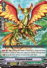 Primalvein Dragon - V-EB10: The Mysterious Fortune - Cardfight Vanguard card
