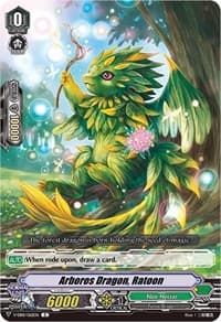 Arboros Dragon, Ratoon - V-EB10: The Mysterious Fortune - Cardfight Vanguard card