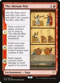 The Akroan War - Theros Beyond Death - Magic: The Gathering card