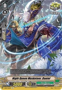 Night Queen Musketeer, Daniel - V-EB10: The Mysterious Fortune - Cardfight Vanguard card