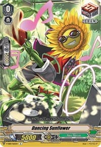 Dancing Sunflower - V-EB10: The Mysterious Fortune - Cardfight Vanguard card