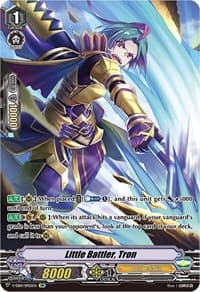Little Battler, Tron (SP) - V-EB10: The Mysterious Fortune - Cardfight Vanguard card