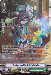 Prober of Black Jet, Cecile (SP) - V-EB10: The Mysterious Fortune - Cardfight Vanguard card