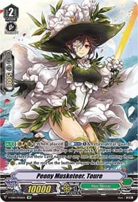 Peony Musketeer, Toure (SP) - V-EB10: The Mysterious Fortune - Cardfight Vanguard card