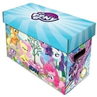 Short Comic Box - Art: My Little Pony - BCW Comic Storage Boxes - Collectible Storage card