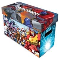Short Comic Box - Art: Transformers - BCW Comic Storage Boxes - Collectible Storage card