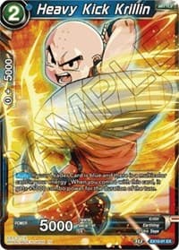 Heavy Kick Krillin - Expansion Deck Box Set 10: Namekian Surge - Dragon Ball Super: Masters card