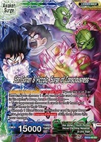 Piccolo // Son Gohan & Piccolo, Surge of Consciousness - Expansion Deck Box Set 10: Namekian Surge - Dragon Ball Super: Masters card
