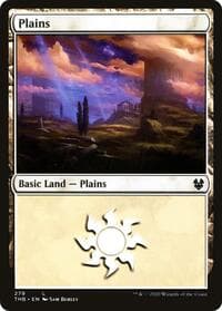 Plains (279) - Theros Beyond Death - Magic: The Gathering card