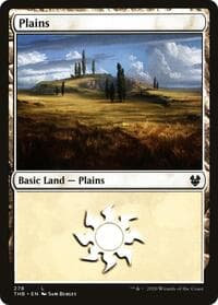 Plains (278) - Theros Beyond Death - Magic: The Gathering card