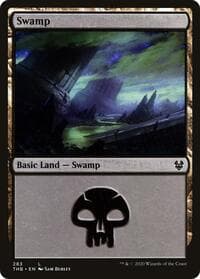 Swamp (283) - Theros Beyond Death - Magic: The Gathering card
