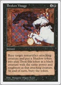 Broken Visage - Fifth Edition - Magic: The Gathering card