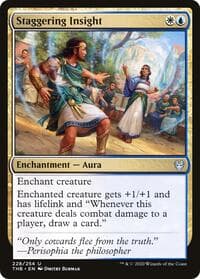 Staggering Insight - Theros Beyond Death - Magic: The Gathering card