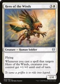 Hero of the Winds - Theros Beyond Death - Magic: The Gathering card
