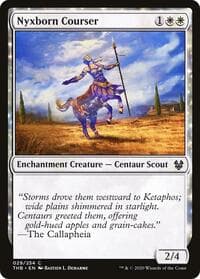 Nyxborn Courser - Theros Beyond Death - Magic: The Gathering card