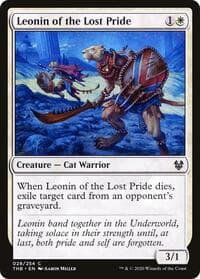 Leonin of the Lost Pride - Theros Beyond Death - Magic: The Gathering card