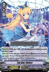 Top Idol, Riviere - V-EB11: Crystal Melody - Cardfight Vanguard card