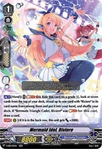 Mermaid Idol, Riviere - V-EB11: Crystal Melody - Cardfight Vanguard card