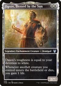 Daxos, Blessed by the Sun (Showcase) - Theros Beyond Death - Magic: The Gathering card