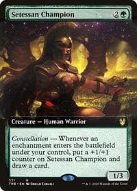 Setessan Champion (Extended Art) - Theros Beyond Death - Magic: The Gathering card