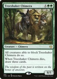 Treeshaker Chimera - Theros Beyond Death - Magic: The Gathering card