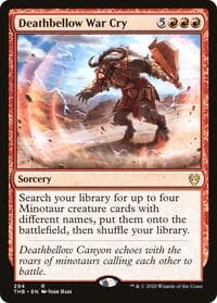 Deathbellow War Cry - Theros Beyond Death - Magic: The Gathering card