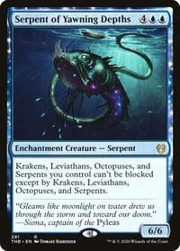 Serpent of Yawning Depths - Theros Beyond Death - Magic: The Gathering card