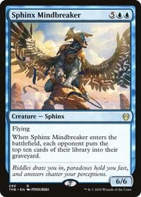 Sphinx Mindbreaker - Theros Beyond Death - Magic: The Gathering card