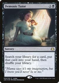 Demonic Tutor (J20) - Judge Promos - Magic: The Gathering card
