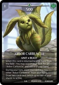 Arbor Carbuncle (PR2019-033) - Argent Saga Promos - Argent Saga TCG card