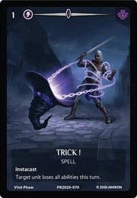 Trick! (Full Art) - Revelations - Argent Saga TCG card