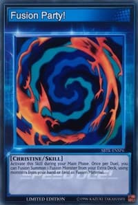 Fusion Party! - Speed Duel: Trials of the Kingdom - YuGiOh card
