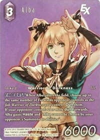 Alba EX (Full Art) - FF: Promo Cards - Final Fantasy TCG card