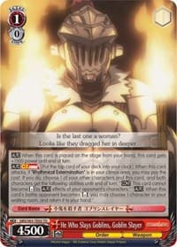 He Who Slays Goblins, Goblin Slayer - Goblin Slayer - Weiss Schwarz card