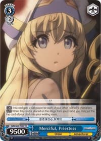Merciful, Priestess - Goblin Slayer - Weiss Schwarz card