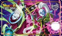 Dragon Ball Super: OTAKON 2019 Team Tournament - 2nd Place Playmat featuring Whis & Vados - Bandai Playmats - Playmats card