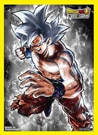 Dragon Ball Super CCG: Colossal Warfare Tournament Prize Card Sleeves - Ultra Instinct Son Goku (50-Pack) - Bandai Card Sleeves - Card Sleeves card
