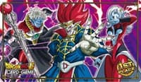 Dragon Ball Super: Origins 2019 Team Tournament - 1st Place Playmat featuring Mira, Demigra, & Towa - Bandai Playmats - Playmats card