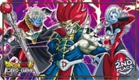 Dragon Ball Super: Origins 2019 Team Tournament - 2nd Place Playmat featuring Mira, Demigra, & Towa - Bandai Playmats - Playmats card