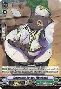 Insurance Doctor, Wombach - V Promo Cards - Cardfight Vanguard card