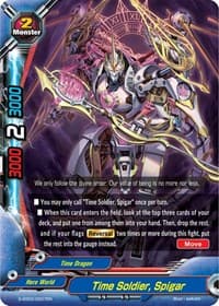 Time Soldier, Spigar - S-SS03: The End Zero - Future Card BuddyFight card