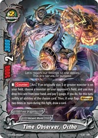 Time Observer, Octho - S-SS03: The End Zero - Future Card BuddyFight card